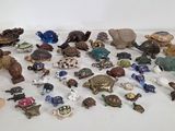 a lot of small figurines that are on the table
