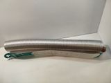 a metal tube that is sitting on a table