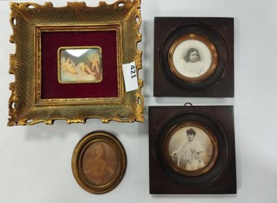 ECOLE FRANCAISE DU XXe Vénus et amour. - Photo 1