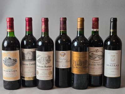 7 B. 1 B Château Taillefer, Pomerol, 1996. - Photo 1