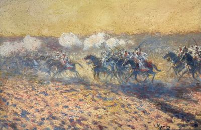 George Sauveur MAURY (1872 - 1960), "Fantasia".