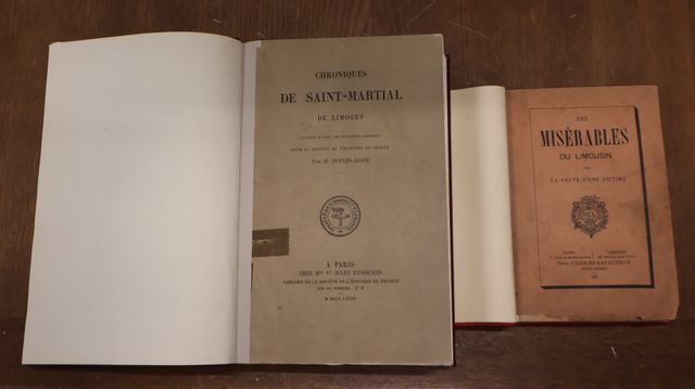 « Chronique de St Martial de Limoges » 1874 ; « Les misérables du...