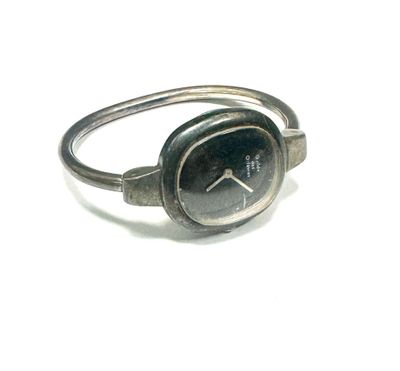 GUILDE DES ORFEVRES Montre de dame en argent 41grs