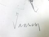 a drawing of a bird that is sitting on a piece of paper