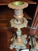 Paire de bougeoirs XIXème - H. 24 cm (photo 3)