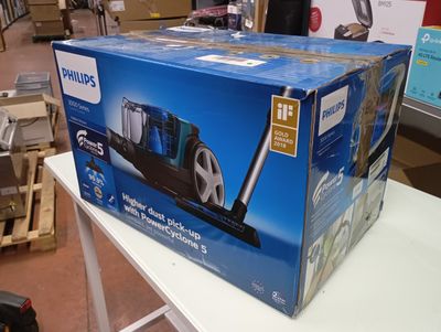 a box that is sitting on a table in a store