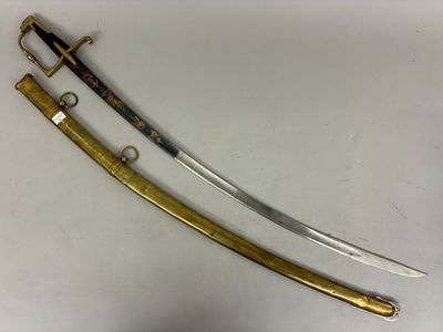 deux épées ornées d'or et d'argent sur un fond blanc