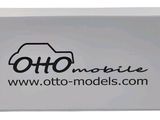 a white box with the logo of a car on it