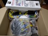 a box full of assorted items that are in it