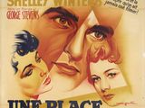 l'affiche du film « Une place au soleil »