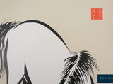 a picture of a horse that is painted on a wall