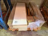 a pallet full of boxes and a box with a box on it