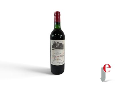 a bottle of wine that is sitting on a table