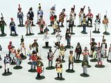 a lot of toy soldiers that are standing in a circle