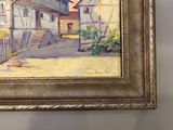 a picture of a painting hanging on the wall