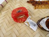 a hair comb and a hair clip on a table