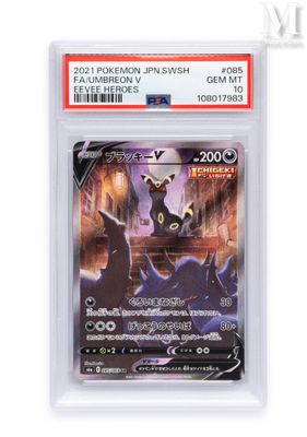 the pokemon card is in a clear plastic bag