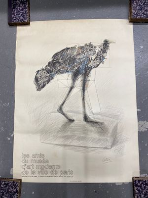 Ensemble d'affiches d'exposition (dont CESAR Amis du Musée d…