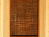 an image of a picture of a picture of a window with a wooden frame