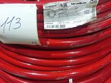 a red hose with a price tag on it