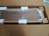 a cardboard box that has some kind of bed inside of it