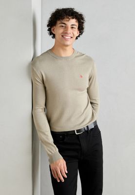 Pull à col rond en cachemire pour homme