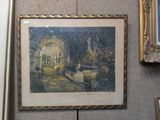 une image d'un tableau accroché au mur d'une pièce