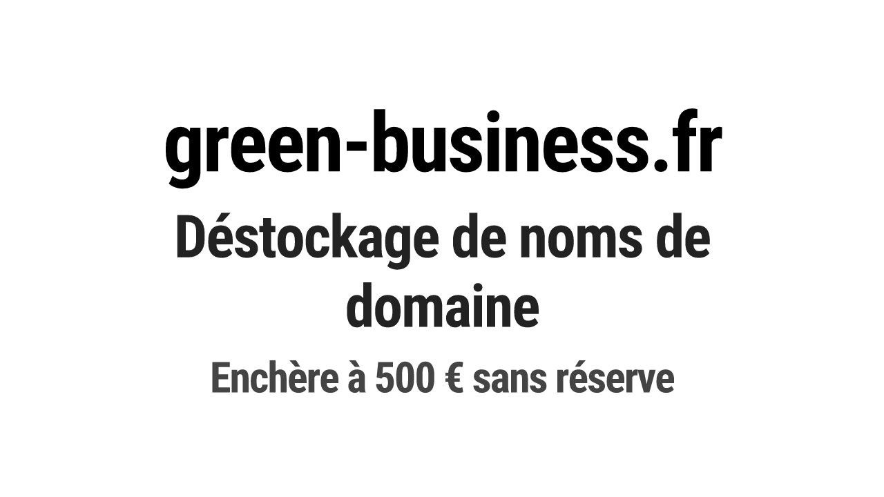 Destockage & Invendus