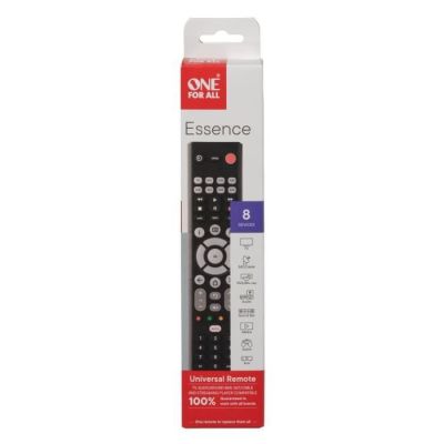 a close up of a remote control in a package