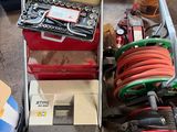 a lot of tools that are sitting on the floor