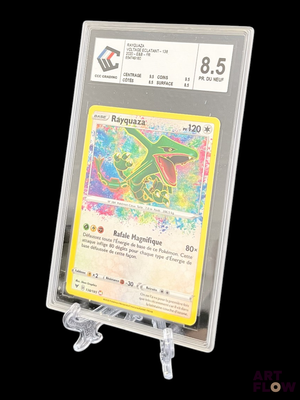 a close up of a card holder with a card on it