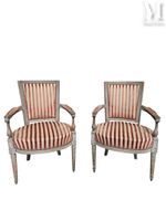 Paire de fauteuils de style Directoire