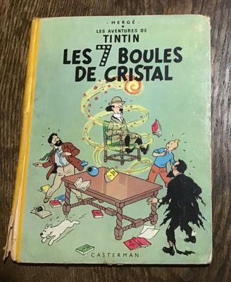 Les Aventures de Tintin Hergé Les 7 Boules De Cristal