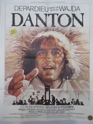 an image of a movie poster for the film danton