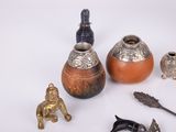 a lot of items that are sitting on a table