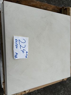 an image of a piece of white marble sitting on top of a pallet