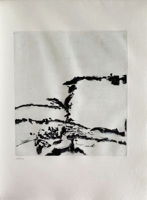 Zao Wou-Ki - L'évidence de la nuit III, 1991