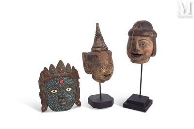 Deux Marionnette Balinaises, Masque