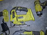 several tools that are laying on the floor together
