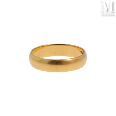 Alliance Alliance en or jaune 18k (750°/°°). - Photo 1