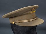 an image of a military hat on a mannequin head