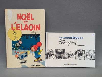 BD. FRANQUIN, "Les monstres de Franquin R2" album cartonné f…
