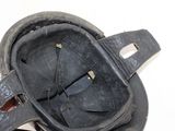 a helmet that is sitting on a table