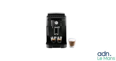 une image représentant une machine à café et une tasse de café