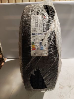 a plastic bag wrapped in plastic and sitting on top of a table
