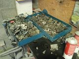 a picture of a workbench with a lot of tools on it