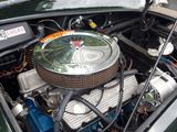 a small engine in the trunk of a car