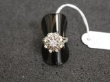 a ring that is sitting on top of a table