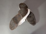 a pair of shoes that are sitting on the floor