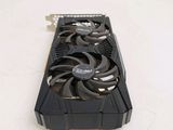 a close up of a video card on a table